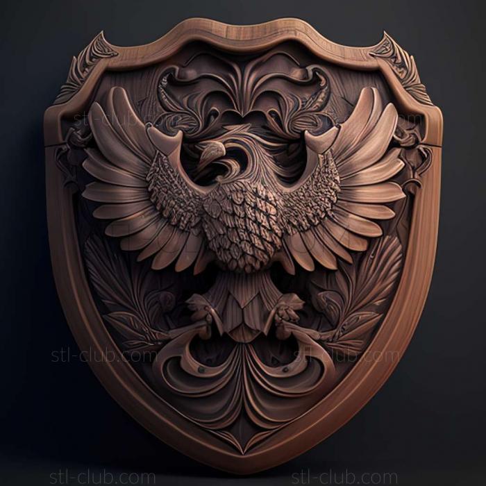 3D model shield (STL)